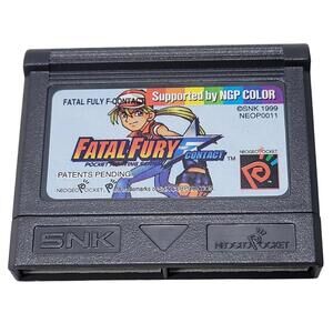 Fatal Fury First Contact Neo Geo Pocket Color Cartridge Only Tested Works